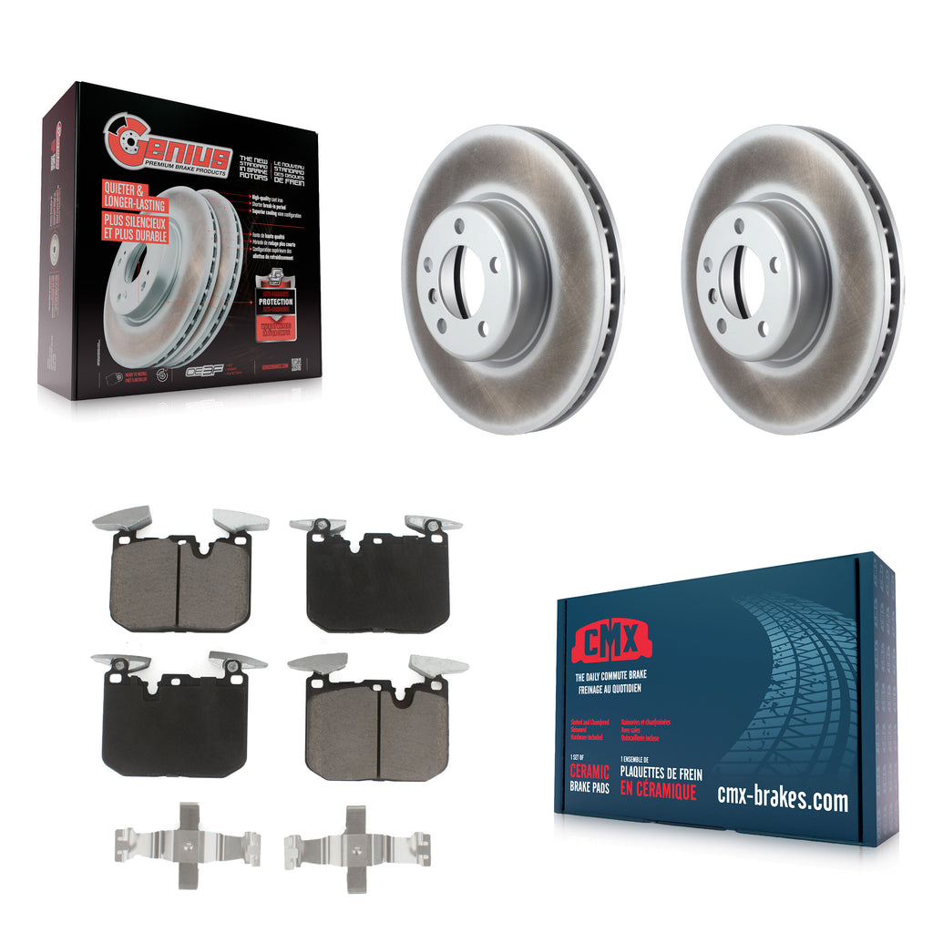 Front Coat Brake Rotor Ceramic Pad Kit For BMW 328i 428i 330i xDrive 335i Gran 3