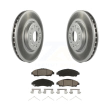 Charger l&#39;image dans la galerie, Front Coated Brake Rotor Ceramic Pad Kit For Chevrolet Traverse GMC Acadia Buick