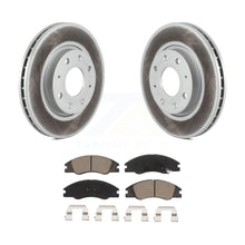 Load image into Gallery viewer, Front Coated Disc Brake Rotors And Ceramic Pads Kit For Kia Spectra Spectra5