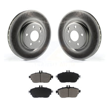 Charger l&#39;image dans la galerie, Front Coat Brake Rotors Ceramic Pad Kit For Mercedes-Benz GLA250 CLA250 INFINITI