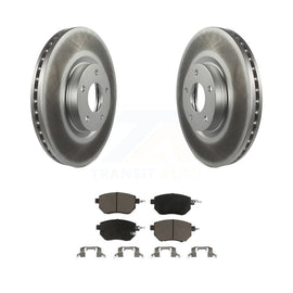 Front Coat Brake Rotors Ceramic Pad Kit For Nissan Altima Murano Maxima INFINITI