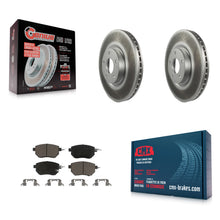 Charger l'image dans la galerie, Front Coat Brake Rotors Ceramic Pad Kit For Nissan Altima Murano Maxima INFINITI