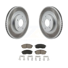 Load image into Gallery viewer, Front Coated Brake Rotor &amp; Ceramic Pad Kit For Nissan Altima Maxima INFINITI I35