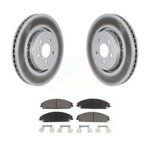 Load image into Gallery viewer, Front Coated Disc Brake Rotors And Ceramic Pads Kit For Dodge Charger