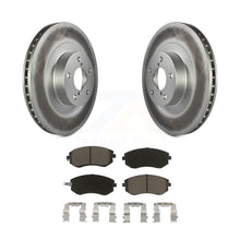 Load image into Gallery viewer, Front Coat Brake Rotors Ceramic Pad Kit For Subaru Forester Outback Impreza Baja