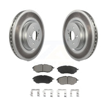 Load image into Gallery viewer, Front Coated Disc Brake Rotor Ceramic Pad Kit For Subaru Forester Outback Legacy