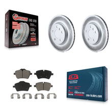 Charger l'image dans la galerie, Front Coated Disc Brake Rotors And Ceramic Pads Kit For Mini Cooper