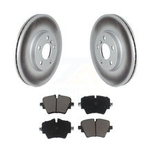 Load image into Gallery viewer, Front Coated Disc Brake Rotor Ceramic Pad Kit For Mini Cooper Countryman Clubman