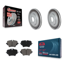 Charger l'image dans la galerie, Front Coated Disc Brake Rotor Ceramic Pad Kit For Mini Cooper Countryman Clubman