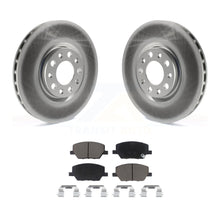 Charger l&#39;image dans la galerie, Front Coat Disc Brake Rotors Ceramic Pad Kit For Jeep Renegade Compass Fiat 500X