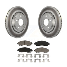 Load image into Gallery viewer, Front Coat Disc Brake Rotors Ceramic Pad Kit For Honda Pilot Acura MDX Ridgeline