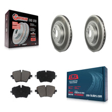 Charger l'image dans la galerie, Front Coat Brake Rotor Ceramic Pad Kit For BMW X1 Mini Cooper Countryman X2 228i