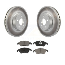 Load image into Gallery viewer, Front Coated Brake Rotor &amp; Ceramic Pad Kit For Mercedes-Benz E350 C300 C350 E400