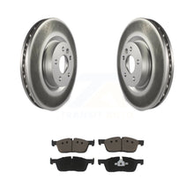 Load image into Gallery viewer, Front Coat Disc Brake Rotor Ceramic Pad Kit For Land Rover Discovery Sport Range