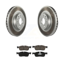 Load image into Gallery viewer, Front Coated Disc Brake Rotors And Ceramic Pads Kit For Land Rover Range Evoque