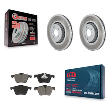 Load image into Gallery viewer, Front Coat Brake Rotors Ceramic Pad Kit For Volvo S60 XC70 S80 V60 Cross Country