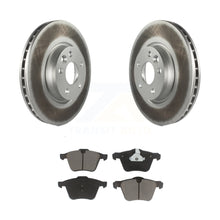 Charger l&#39;image dans la galerie, Front Coated Brake Rotor Ceramic Pad Kit For Volvo V70 With 300mm Diameter