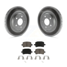 Charger l&#39;image dans la galerie, Front Coat Brake Rotor Ceramic Pad Kit For Chevrolet Malibu Pontiac G6 Cobalt G5