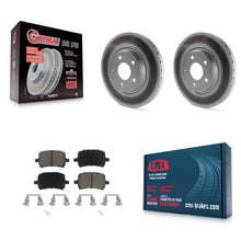 Charger l'image dans la galerie, Front Coat Brake Rotor Ceramic Pad Kit For Chevrolet Malibu Pontiac G6 Cobalt G5