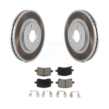 Load image into Gallery viewer, Front Coated Disc Brake Rotors And Ceramic Pads Kit For Chevrolet Malibu