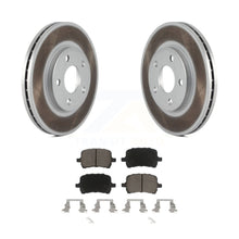 Load image into Gallery viewer, Front Coated Disc Brake Rotors &amp; Ceramic Pad Kit For Chevrolet Malibu Pontiac G6