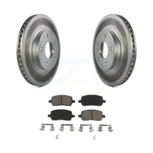 Load image into Gallery viewer, Front Coated Disc Brake Rotors &amp; Ceramic Pad Kit For Chevrolet Cobalt Pontiac G5