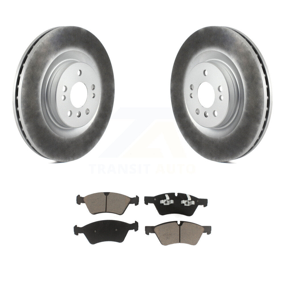 Front Coat Brake Rotors Ceramic Pad Kit For Mercedes-Benz ML350 GL450 R350 GL550