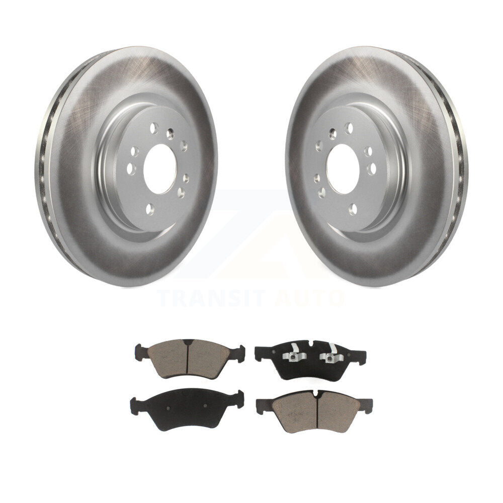 Front Coat Brake Rotors Ceramic Pad Kit For Mercedes-Benz ML350 R350 ML500 ML320