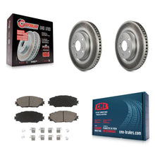 Load image into Gallery viewer, Front Coated Brake Rotor Ceramic Pad Kit For Toyota RAV4 Scion tC Matrix Pontiac
