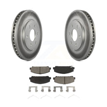 Charger l&#39;image dans la galerie, Front Coated Disc Brake Rotors And Ceramic Pads Kit For Suzuki Equator