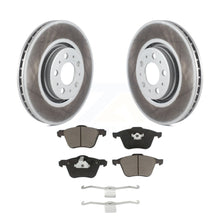 Charger l&#39;image dans la galerie, Front Coat Brake Rotors Ceramic Pad Kit For Volvo XC90 With 316mm Diameter Rotor