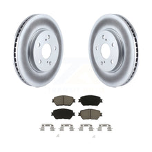 Charger l&#39;image dans la galerie, Front Coated Disc Brake Rotors And Ceramic Pads Kit For Toyota Camry