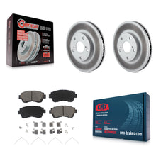 Charger l'image dans la galerie, Front Coat Disc Brake Rotor Ceramic Pad Kit For Toyota Camry Sienna Avalon Lexus