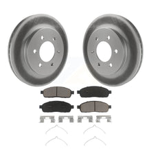 Load image into Gallery viewer, Front Coated Disc Brake Rotor Ceramic Pad Kit For Ford F-150 Lincoln Mark LT 4WD