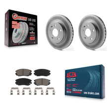 Charger l'image dans la galerie, Front Coat Brake Rotor Ceramic Pad Kit For Chevrolet Malibu Buick LaCrosse Regal