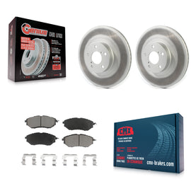 [Front] 2009 Subaru Legacy 3.0 R with 3.0L Premium Coated Rotors & Ceramic Pads Brake Kit For Max Braking