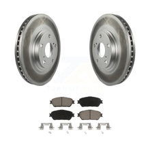 Load image into Gallery viewer, Front Coated Disc Brake Rotors And Ceramic Pads Kit For 2004-2006 Lexus ES330