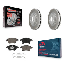 Charger l'image dans la galerie, Front Coat Disc Brake Rotor Ceramic Pad Kit For Ford Police Responder Hybrid SSV