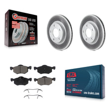 Charger l'image dans la galerie, Front Coated Brake Rotor &amp; Ceramic Pad Kit For Ford Escape Mazda Tribute Mercury