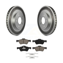 Load image into Gallery viewer, Front Coated Disc Brake Rotors &amp; Ceramic Pad Kit For Ford Escape Mercury Mariner