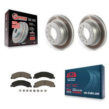 Charger l'image dans la galerie, Front Coat Brake Rotor Ceramic Pad Kit For Ram 5500 Dodge Sterling Truck 4500 45