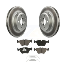 Load image into Gallery viewer, Front Coated Disc Brake Rotors And Ceramic Pads Kit For 2004-2010 BMW X3