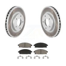 Load image into Gallery viewer, Front Coated Disc Brake Rotors And Ceramic Pads Kit For 2004-2006 Nissan X-Trail