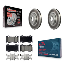 Charger l'image dans la galerie, Front Coat Brake Rotor Ceramic Pad Kit For 17-18 INFINITI Q70 With Sport Package
