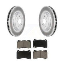 Load image into Gallery viewer, Front Coated Disc Brake Rotors And Ceramic Pads Kit For Buick Regal Pontiac G8