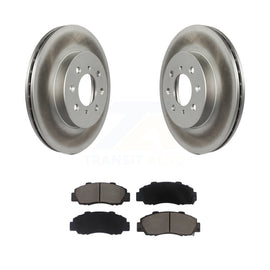 [Front] 1992-1993 Acura Integra GS-R Premium Coated Rotors & Ceramic Pads Brake Kit For Max Braking