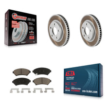 Load image into Gallery viewer, Front Coated Brake Rotor Ceramic Pad Kit For Buick LeSabre Century Pontiac Grand
