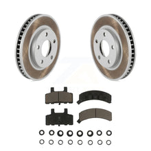 Charger l&#39;image dans la galerie, Front Coat Brake Rotor Ceramic Pad Kit For Cadillac DeVille Fleetwood 60 Special