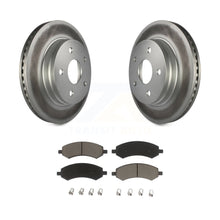 Charger l&#39;image dans la galerie, Front Coat Brake Rotors Ceramic Pad Kit For Ram 1500 Dodge Classic Durango Aspen