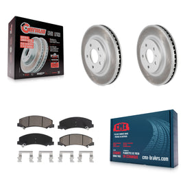 Front Coat Brake Rotors Ceramic Pad Kit For Chevrolet Impala Buick Lucerne Monte
